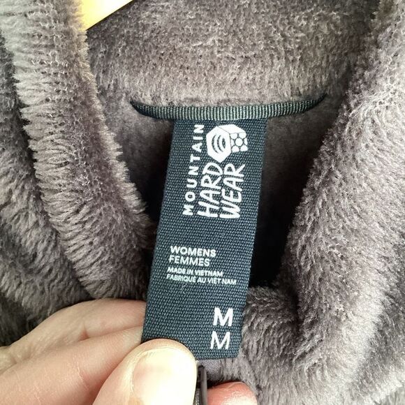 Ladies Mountain Hardwear Polartec High Loft 1/2 Zip Pullover‎ Fleece medium - Picture 4 of 7